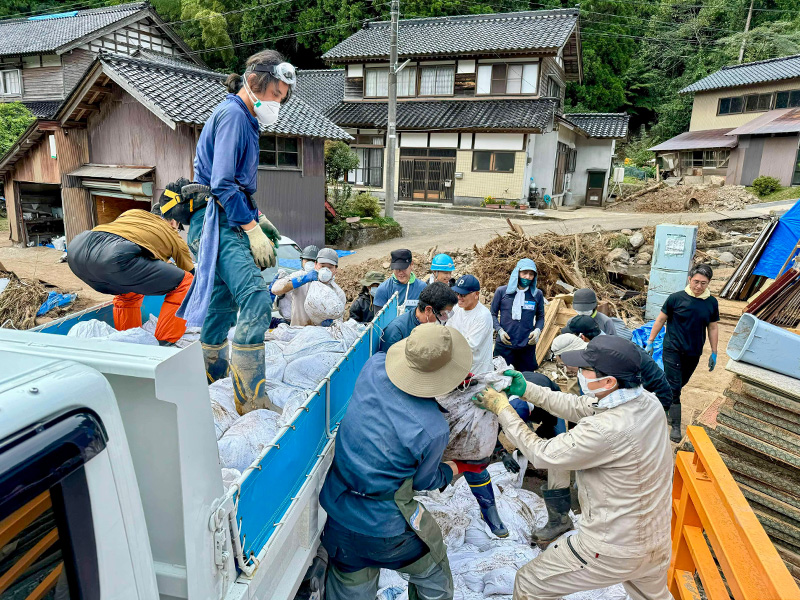 石川県輪島市三井町の復興支援プロジェクトへの参加