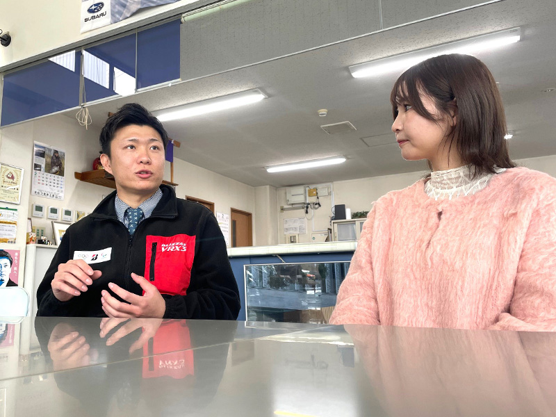 齋藤翔吾さんと平沼日菜子さん